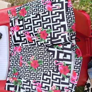 OVI Floral Flamingo Shorts